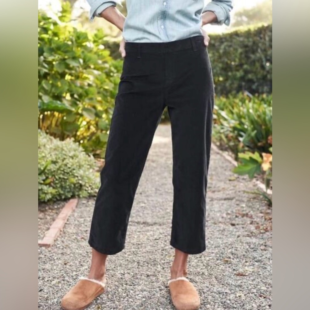 Frank & Eileen “Kinsale” pant in deep blue corduroy